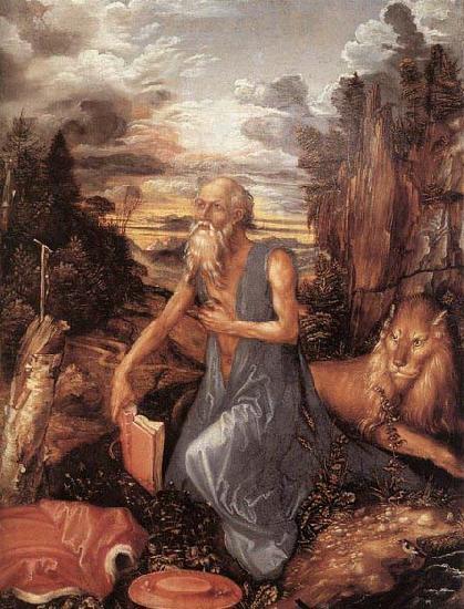 Albrecht Durer St Jerome in the Wilderness Sweden oil painting art